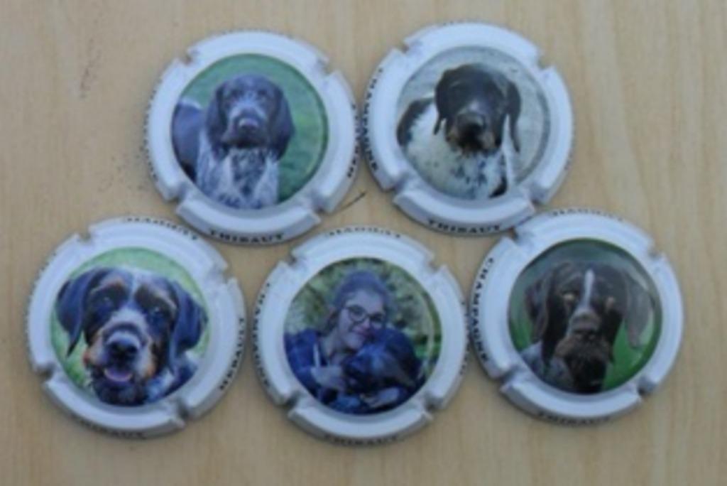 Champagne capsules - Thibaut-Herault L 3 Chiens (L7889), Envoi
