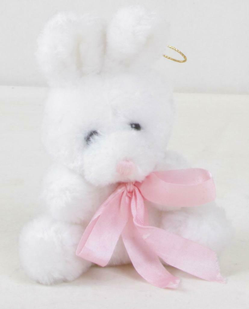 peluche - doudou : Lapin Blanc, Enlèvement ou Envoi, Neuf, Lapin