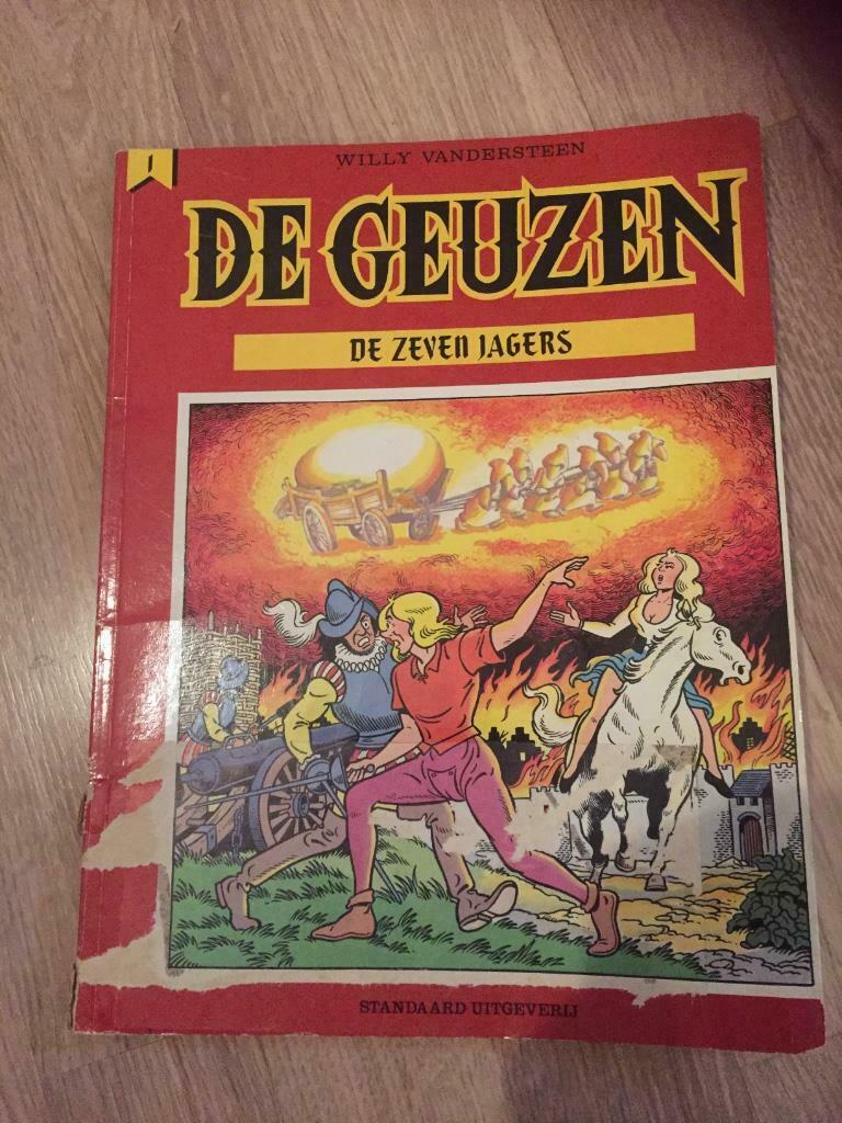 Oude strip de geuzen, Eén stripboek, Ophalen, Gelezen
