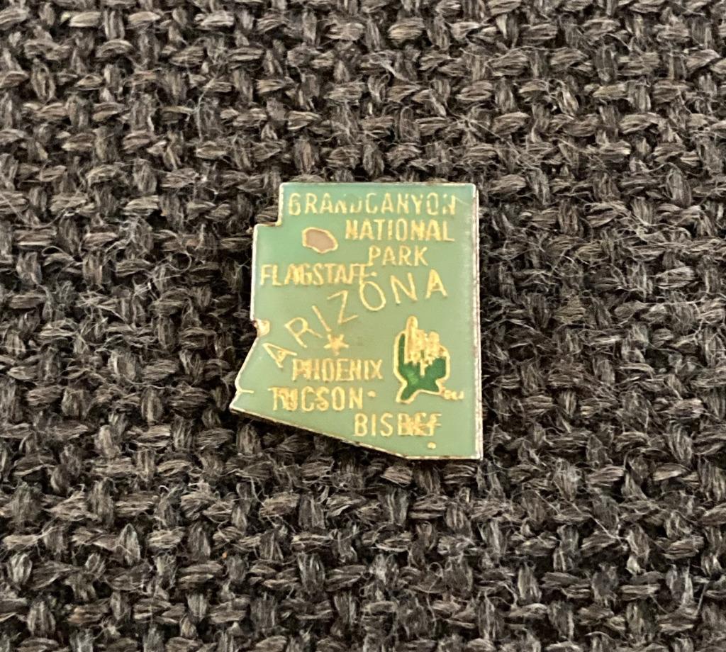 PIN - ARIZONA - GRAND CANYON NATIONAL PARK - USA, Envoi, Utilisé, Ville ou Campagne, Insigne ou Pin's