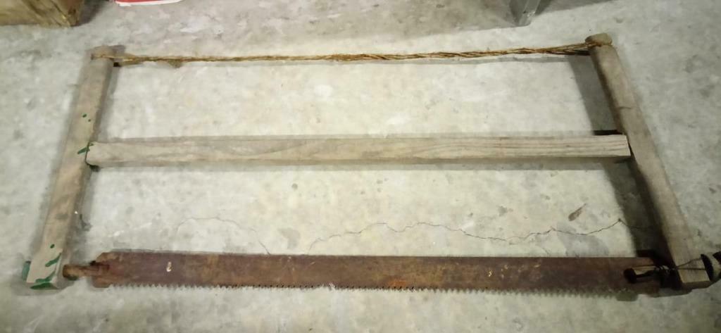 antieke zaag, Antiek en Kunst, Antiek | Gereedschap en Instrumenten, Ophalen of Verzenden