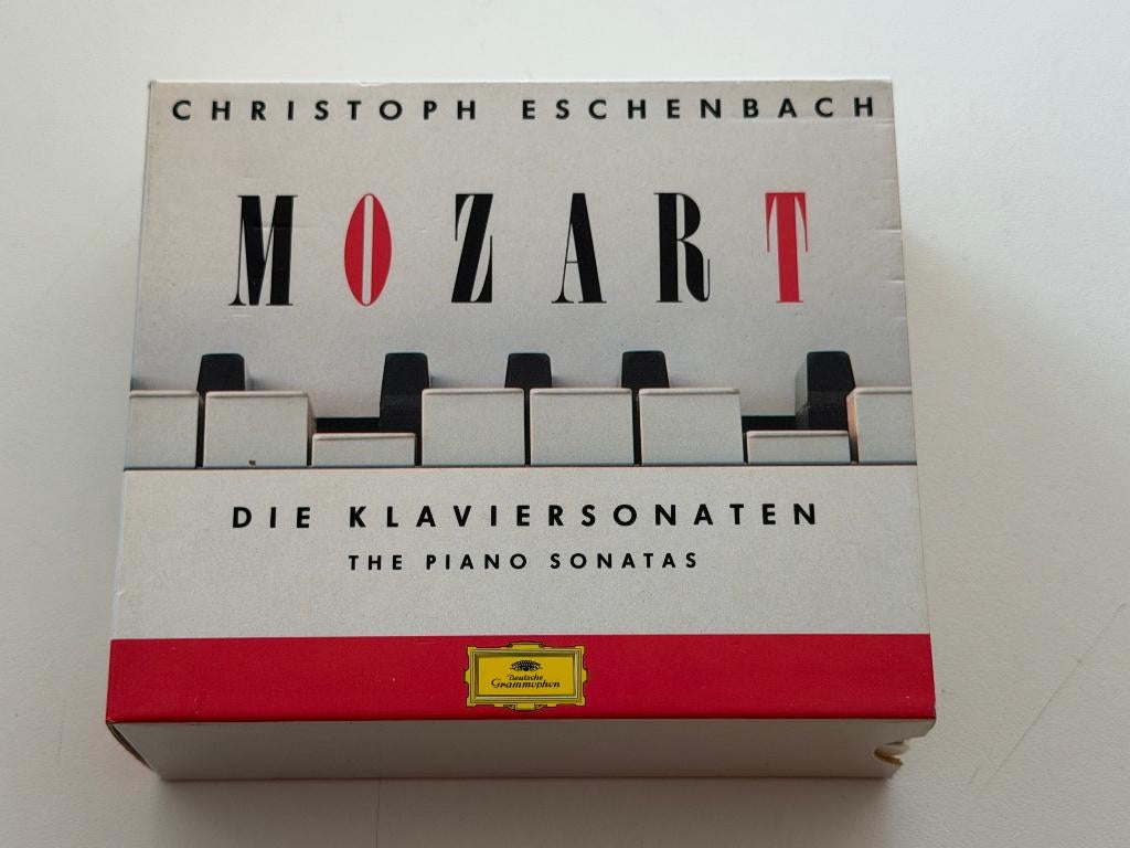 Christoph Eschenbach, Mozart – Die Klaviersonaten, Ophalen of Verzenden, Gebruikt
