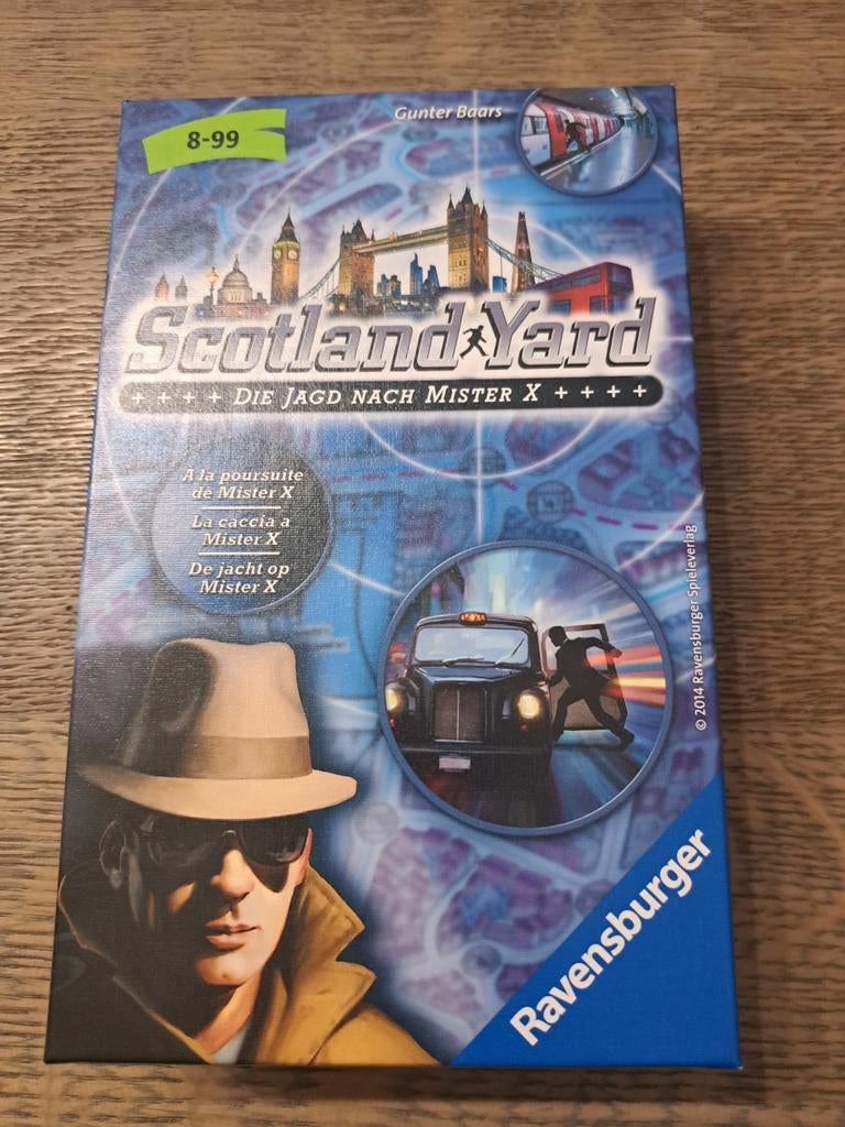Scotland Yard van Ravensburger, Hobby en Vrije tijd, Ophalen of Verzenden, Zo goed als nieuw