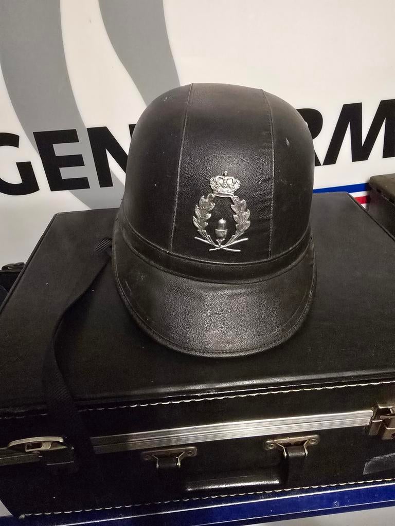 Casque motocycliste Police rurale / Veldwachter, Enlèvement ou Envoi