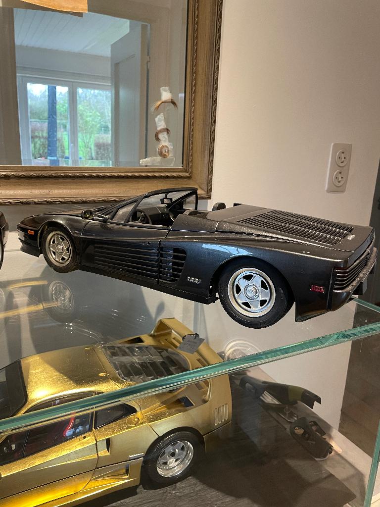 Ferrari Pocher 1/8 Testarossa spider, Ophalen, Zo goed als nieuw, Auto