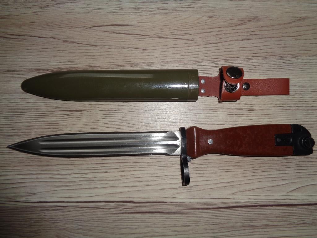 Baionnette AK 81 Chine., Enlèvement, Armée de terre, Couteau ou Poignard