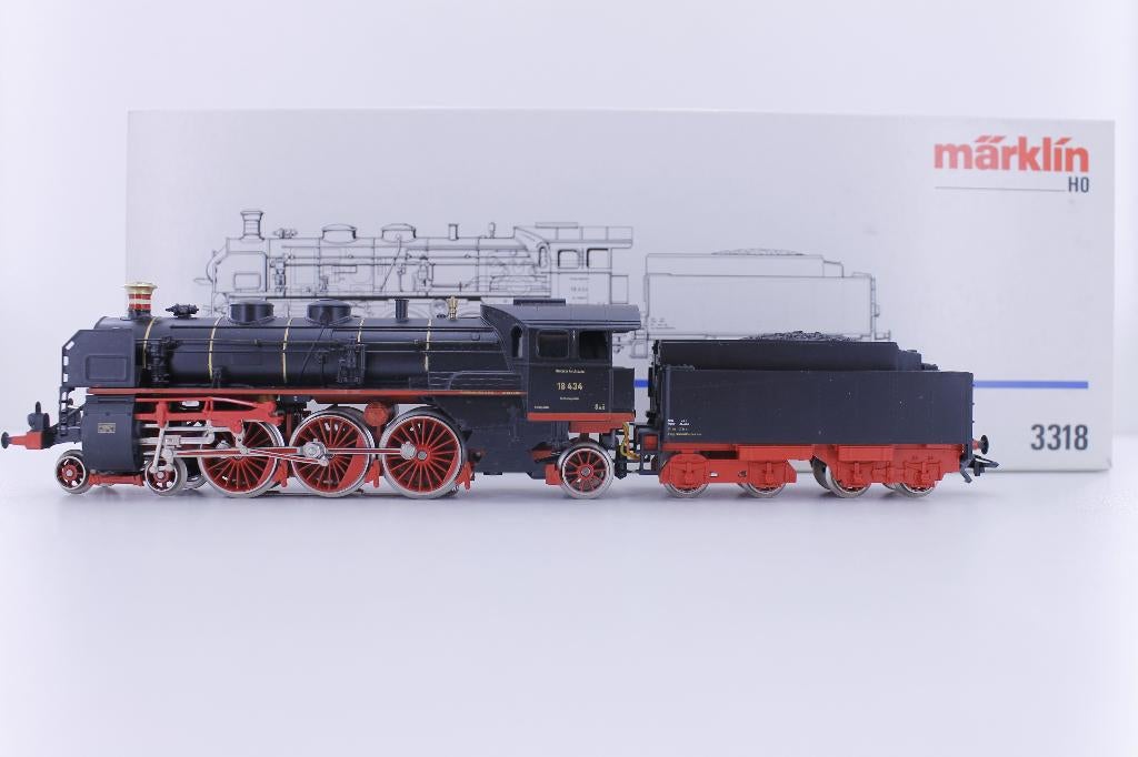 Marklin 3318 HO Bayerische S 3/6 van de DRG, Analogique, Enlèvement ou Envoi, Courant alternatif, Comme neuf