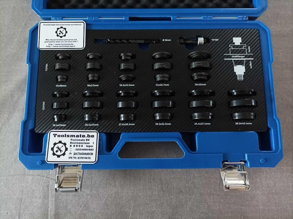 Parkeersensor stans set voor 17 - 40,4 mm Sensoren, Verzenden, Nieuw