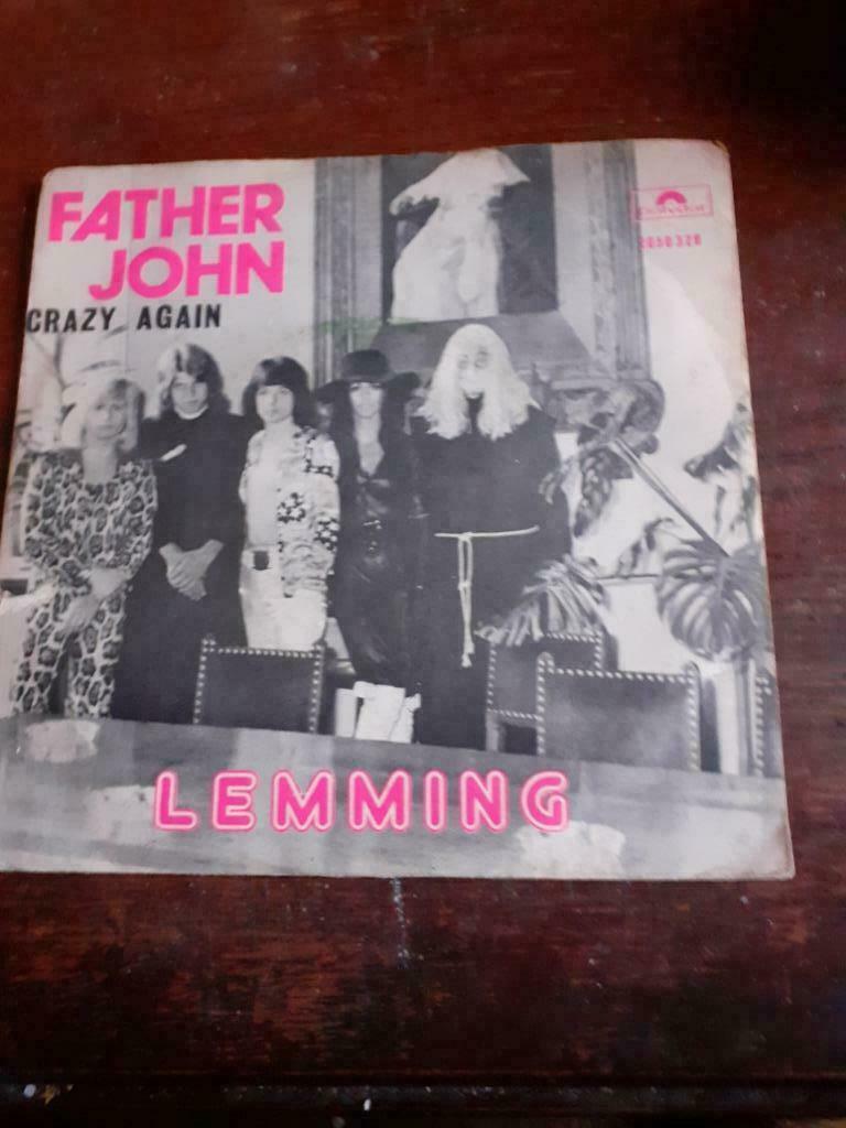 45T Lemming : Father John, Ophalen of Verzenden