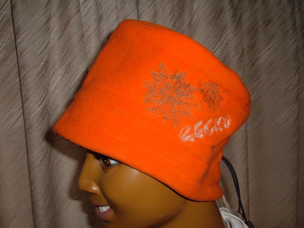 Gecko muts oranje omtrek 62 cm, Gecko, Enlèvement ou Envoi, Neuf, Bonnet