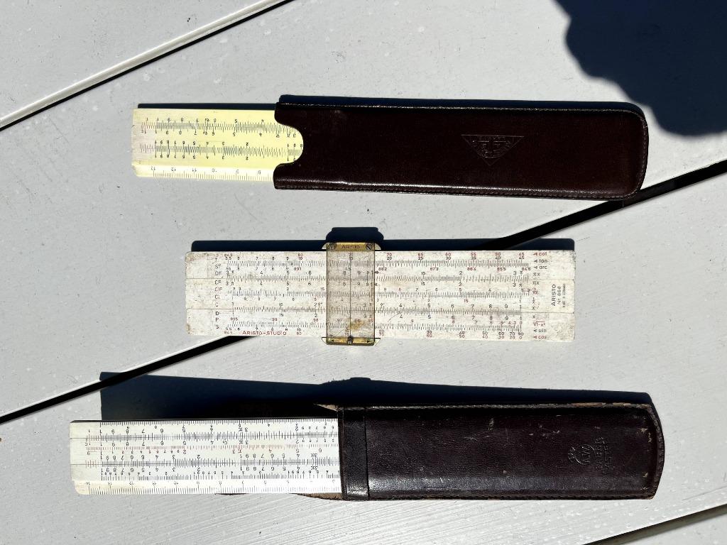 3 Calculatrices manuelles Vintage, Enlèvement ou Envoi, Utilisé