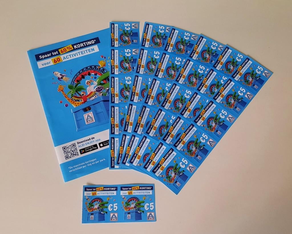 NIEUWE Aldi 60% kortingsbonnen, Aldi, Ophalen of Verzenden