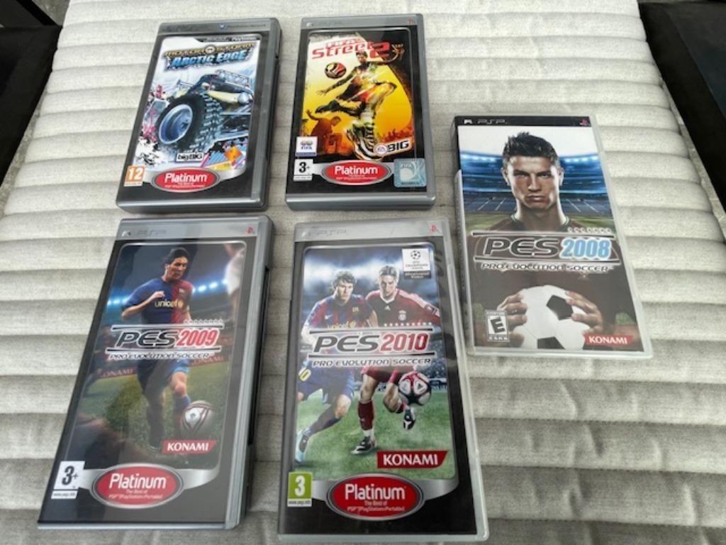 5 x jeux PSP, Enlèvement ou Envoi, Comme neuf, PSP