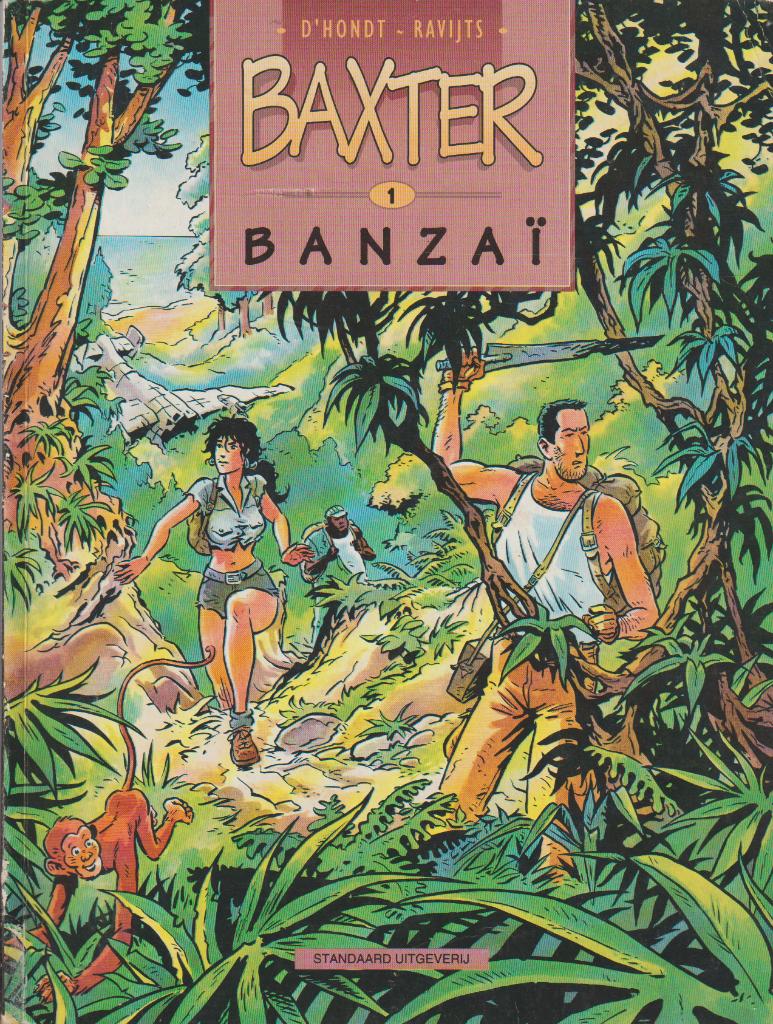 Twee strips - Baxter - nrs. 1 en 3., Verzenden