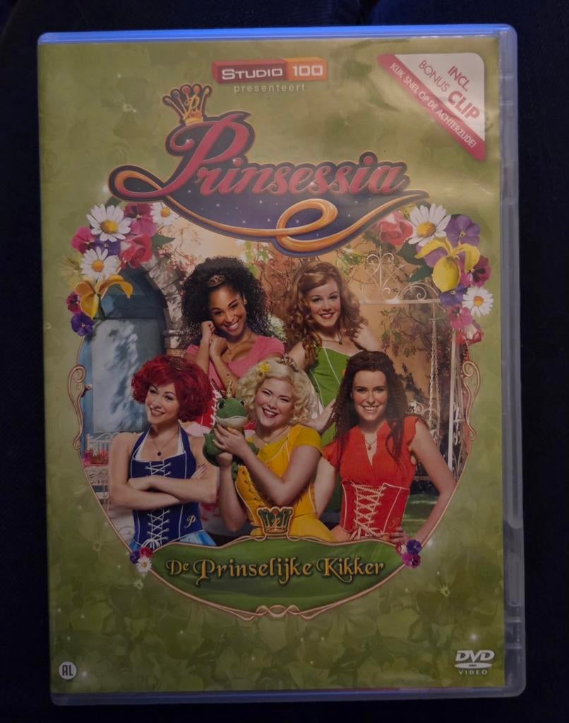 Prinsessia  : De Prinselijke Kikker  - Dvd, Alle leeftijden, Ophalen of Verzenden, Zo goed als nieuw