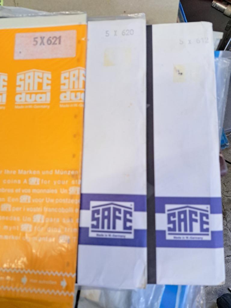 Te koop: albumband, safe, dubbel, voor postzegelverzameling, Ophalen, Nieuw