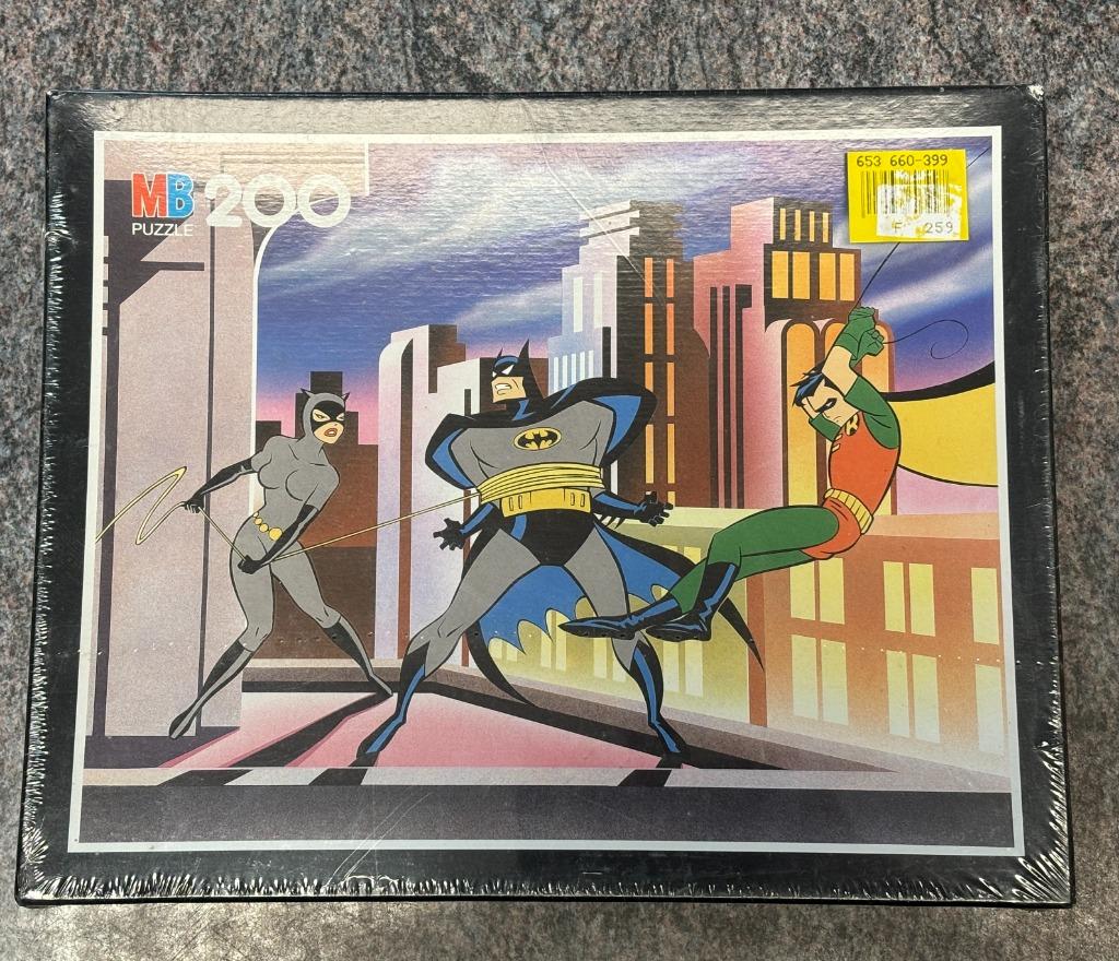 BATMAN puzzle 1993 vintage encore emballés MB Hasbro, Enlèvement ou Envoi