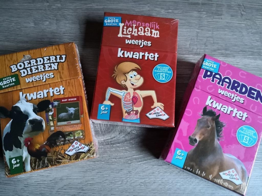 Kwartet spellen uit te kiezen, Hobby & Loisirs créatifs, Enlèvement