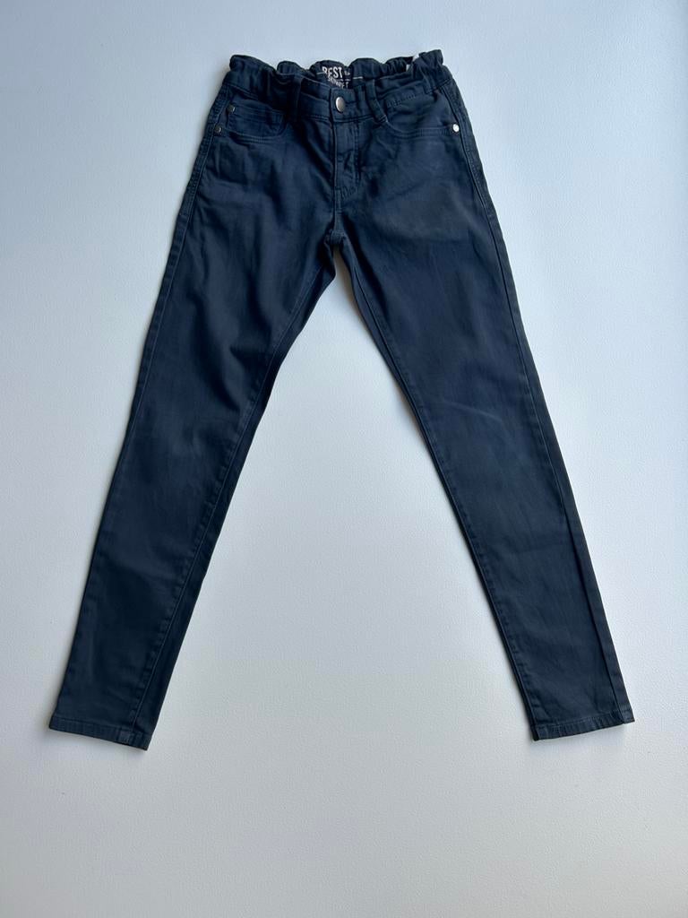 Marineblauwe broek jongen - mt 140 - JBC, Kinderen en Baby's, Kinderkleding | Maat 140, Broek, Gebruikt, JBC, Ophalen of Verzenden