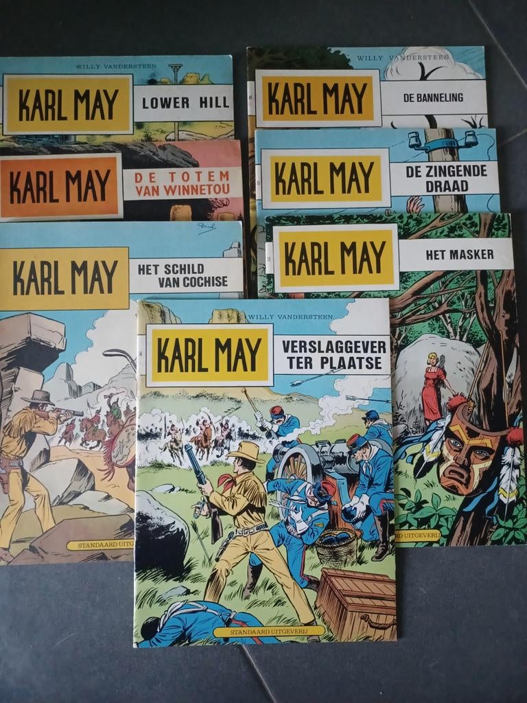 Karl May strips, Ophalen of Verzenden, Zo goed als nieuw