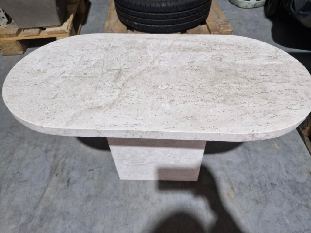 Table basse en granit blanc 82 x 42 x 44 cm, Enlèvement