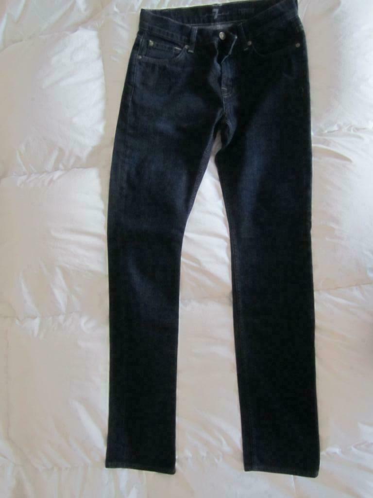 Jeans Seven all Mankind maat 28, W28 - W29 (confection 36), Enlèvement ou Envoi, Comme neuf, Bleu