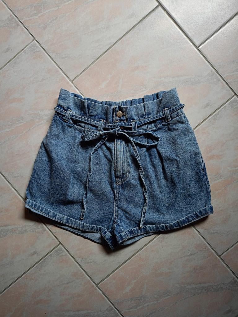 Spijkershorts, Maat 38/40 (M), Kort, Blauw, Ophalen of Verzenden