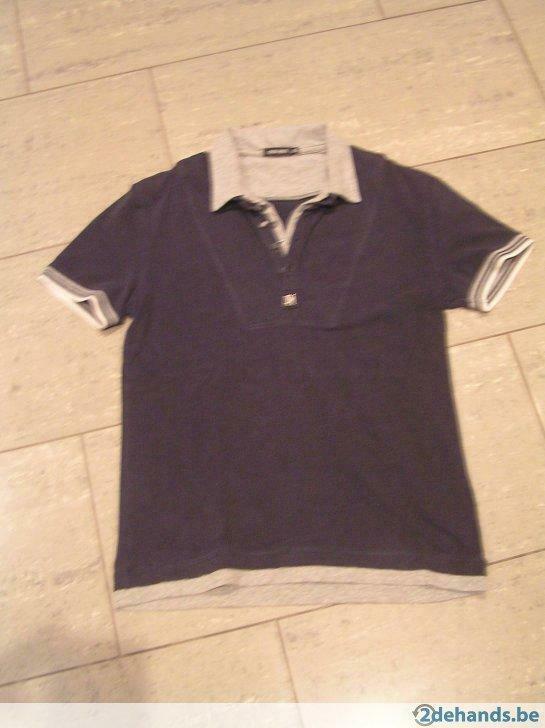 Herenkledij: Hemden korte + lange mouw, ook polo's enzovoort, Kleding | Heren, T-shirts, Maat 52/54 (L), Blauw, Ophalen