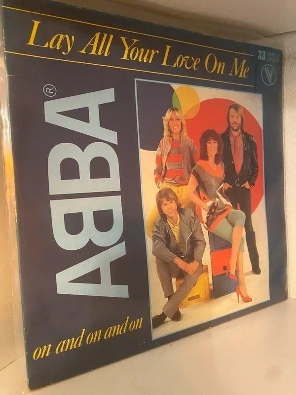 ABBA – Lay All Your Love On Me - France 1981, Verzenden, Zo goed als nieuw, Disco