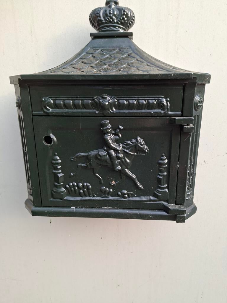 Brievenbus  groen., Tuin en Terras, Ophalen, Aluminium