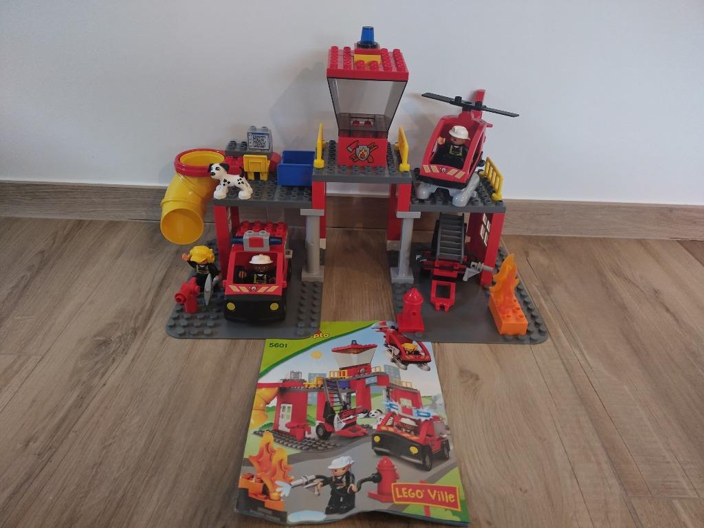 Duplo city: brandweerkazerne 5601, Ophalen of Verzenden, Zo goed als nieuw, Complete set, Duplo