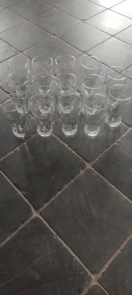 Ensemble de verres verre à limonade Coca Cola original 20cl, Collections, Verres & Petits Verres, Enlèvement ou Envoi, Comme neuf