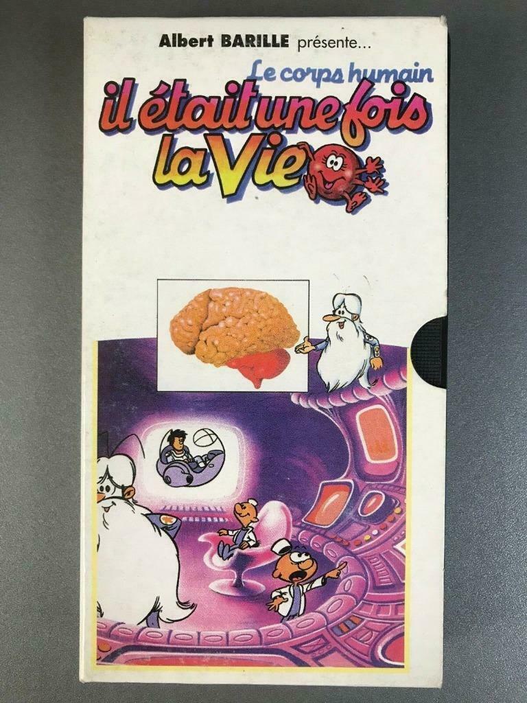 VHS Il était une fois la vie : Le cerveau -, Tous les âges, Enlèvement ou Envoi, Utilisé, Dessin animé