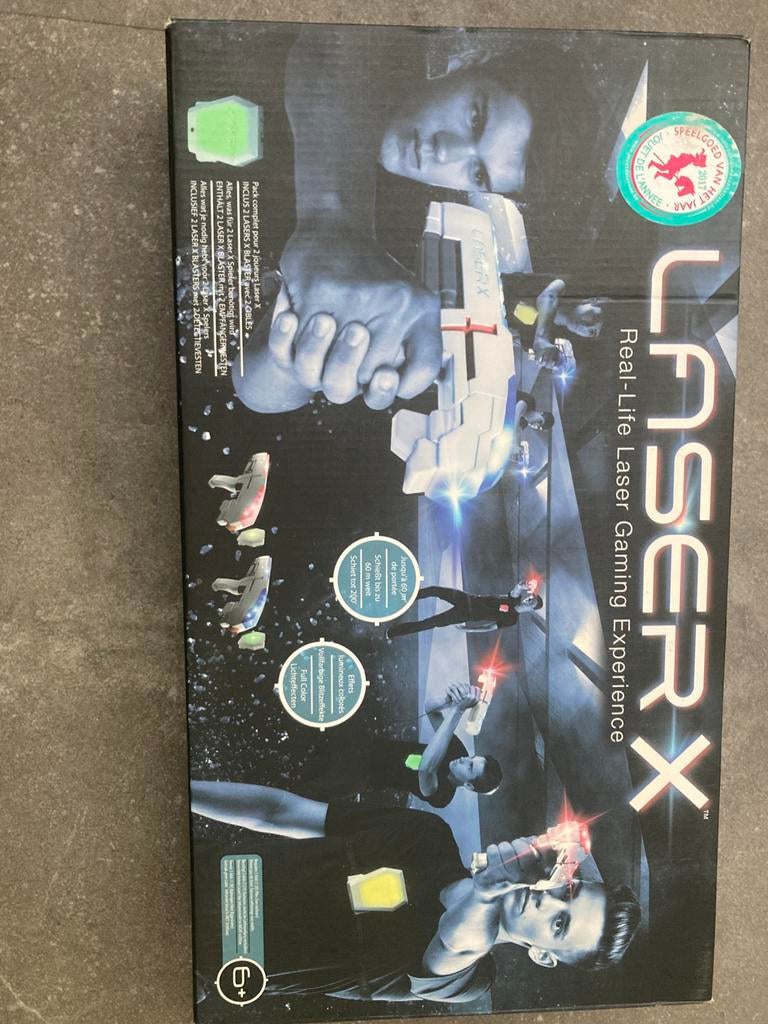 Jeu de tir Laser x Laser, Enlèvement, Neuf