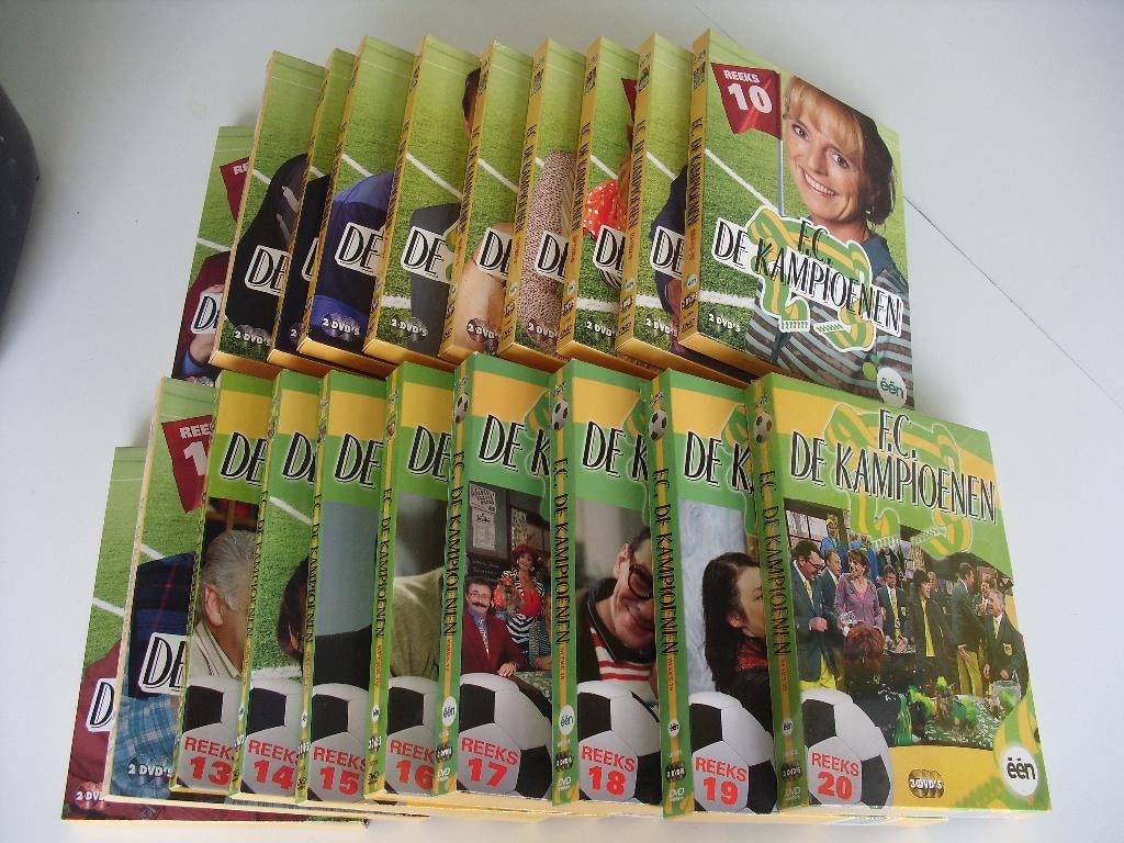FC De Kampioenen DVD-reeks, Cd's en Dvd's, Dvd's | Nederlandstalig, Alle leeftijden, Ophalen of Verzenden, Zo goed als nieuw, Komedie