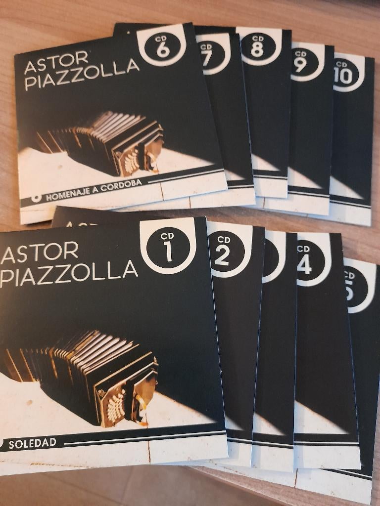 10 CD's Astor Piazzolla, Ophalen, Zo goed als nieuw