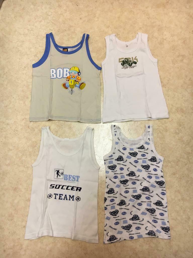 Pakket van 21 mooie jongens singlets maat 5/6j (110/116), Kinderen en Baby's, Ophalen of Verzenden, Zo goed als nieuw, Jongen