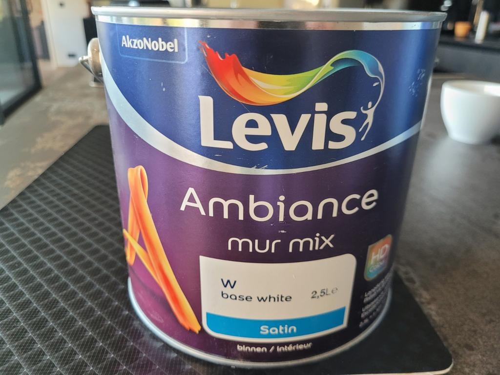 Levis ambiance verf clear grey B30, Ophalen, Verf