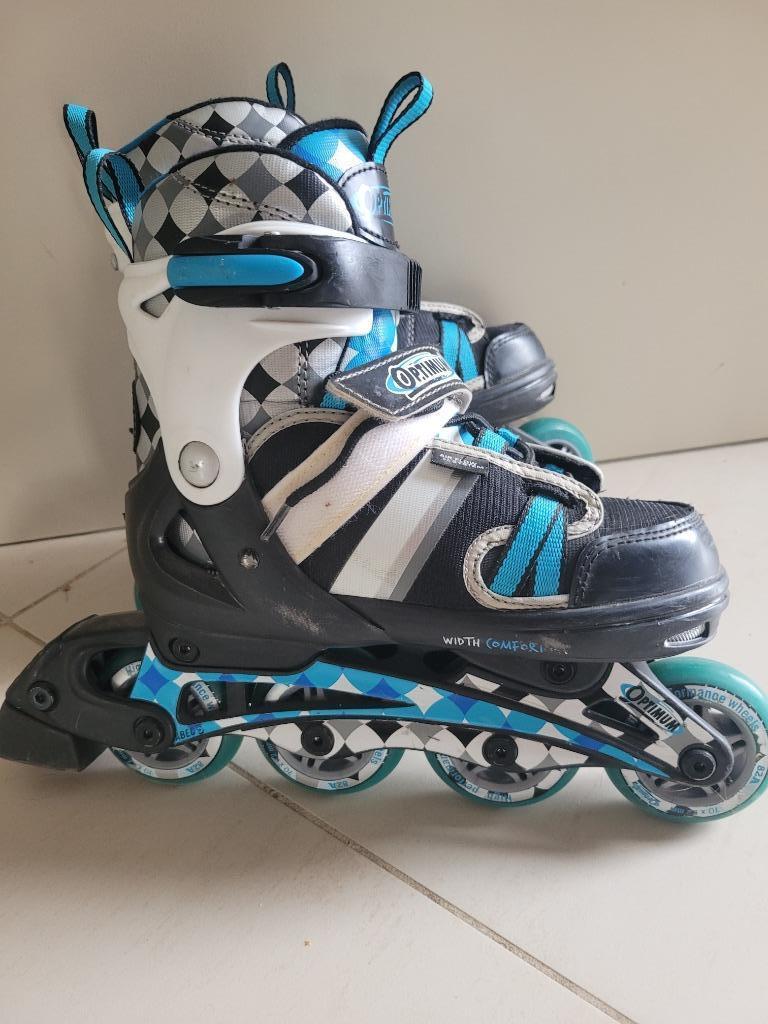 Roller enfant - taille 33-36, Autres marques, Rollers 4 roues en ligne, Enlèvement ou Envoi, Comme neuf