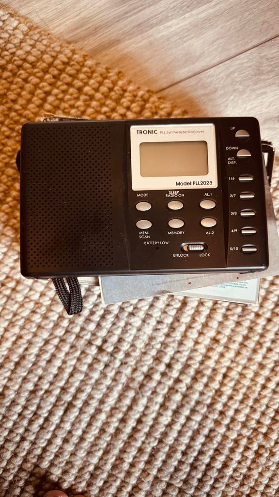 Digitale wereld radio, Ophalen, Gebruikt, Radio