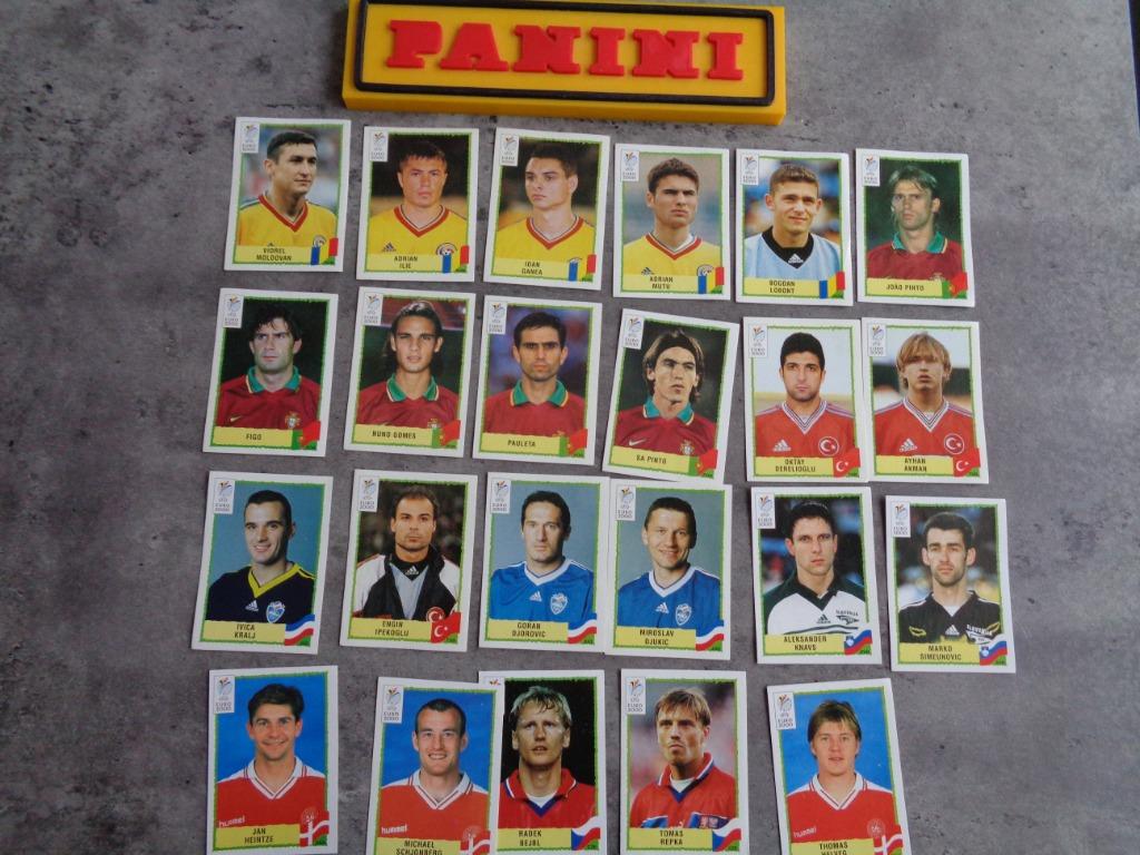 Autocollants de football Panini Euro 2000 EK23x divers, Envoi, Comme neuf