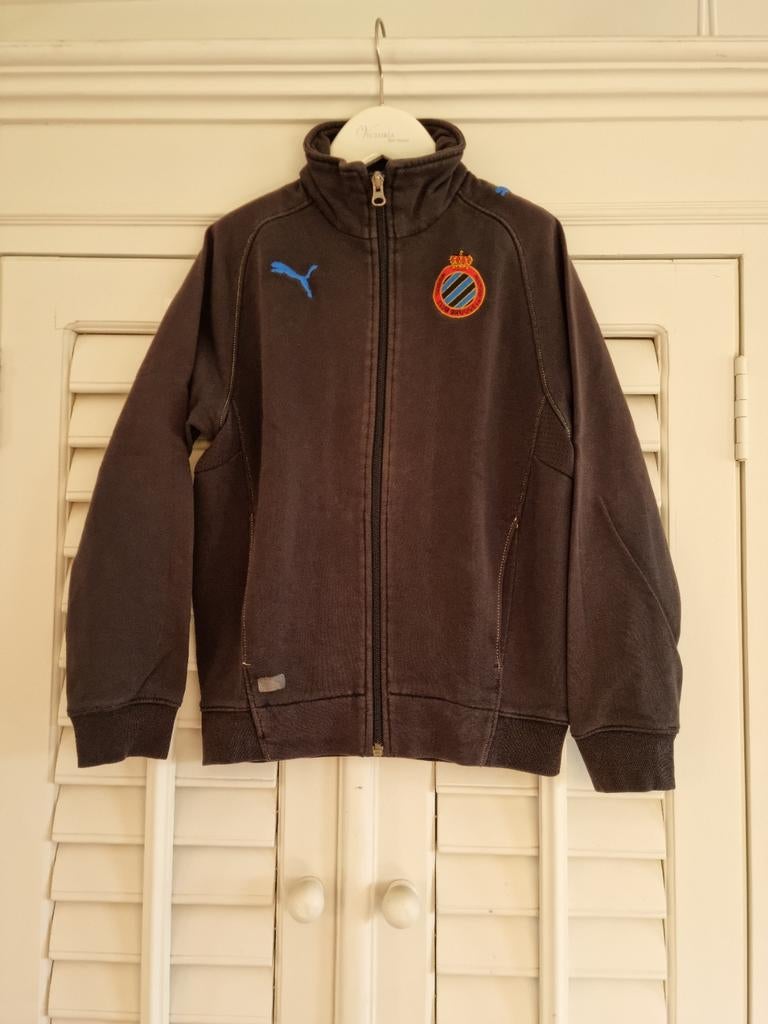 Trui Puma/Club Brugge, maat 140-10 jaar, Kinderen en Baby's, Trui of Vest, Puma, Ophalen of Verzenden, Zo goed als nieuw