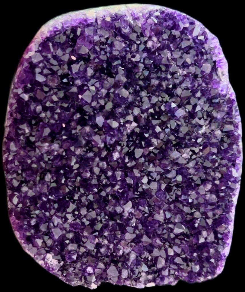 Amethyst Edelsteen Geode Amethist Geode Mineraal Ameyhyste, Verzamelen, Verzenden, Mineraal