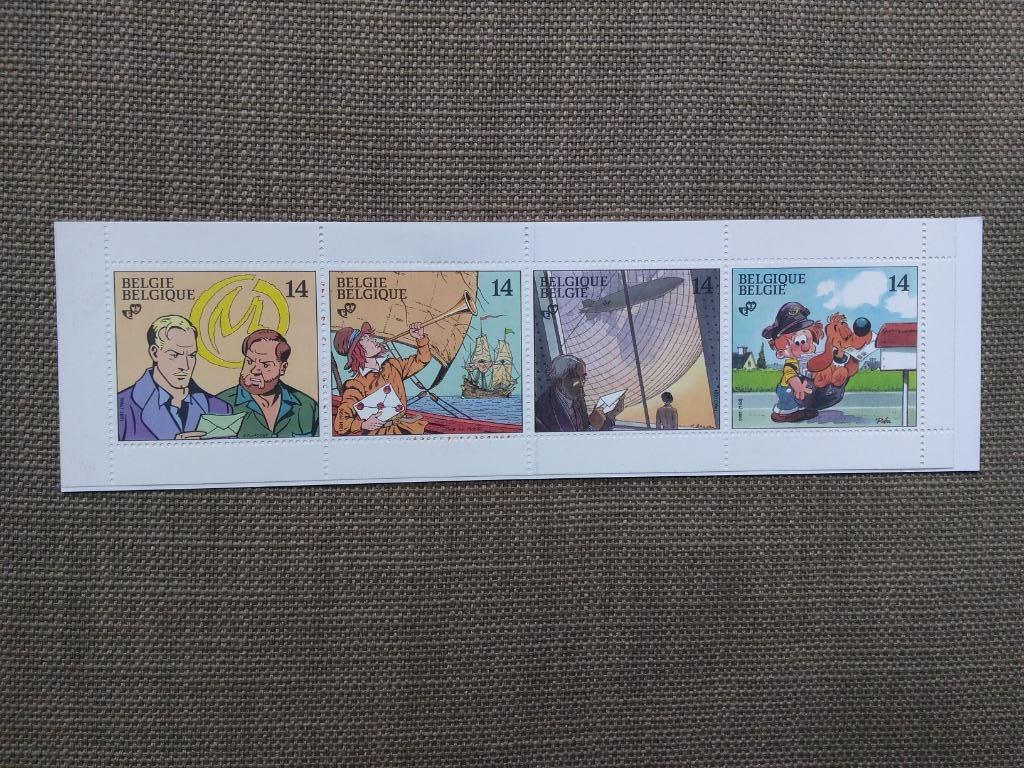 Postzegelboekje 1991 stripfiguren, Ophalen of Verzenden, Postfris, Postfris, Overig