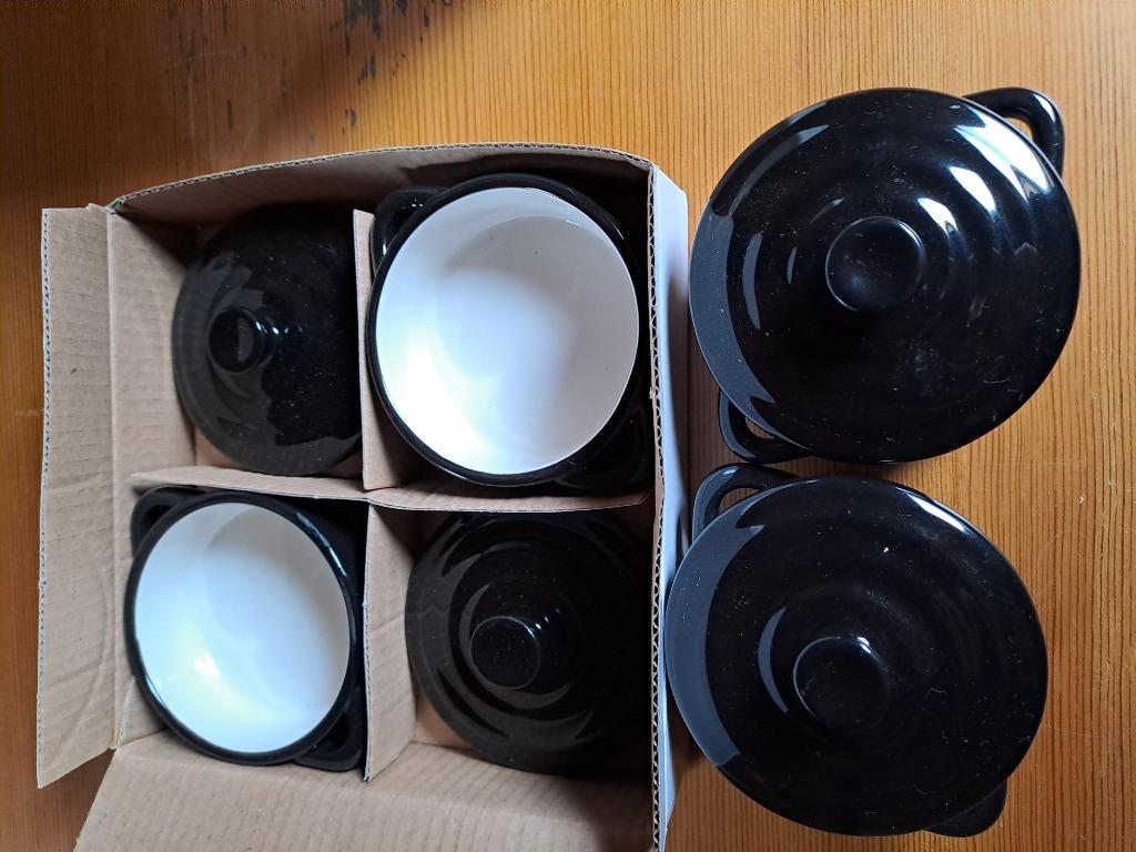zwarte keramiekpotjes, Ophalen of Verzenden, Nieuw, Overige typen