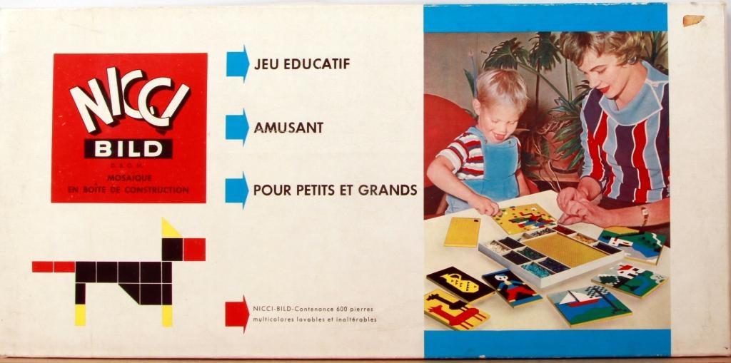 Jouets en mosaïque, Enfants & Bébés, Enlèvement ou Envoi, Utilisé