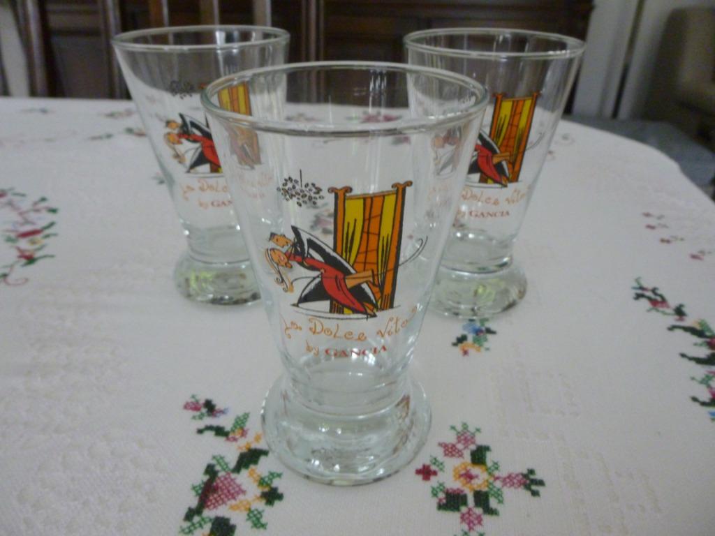gancia glazen, Ophalen, Glas of Glazen, Nieuw, Glas