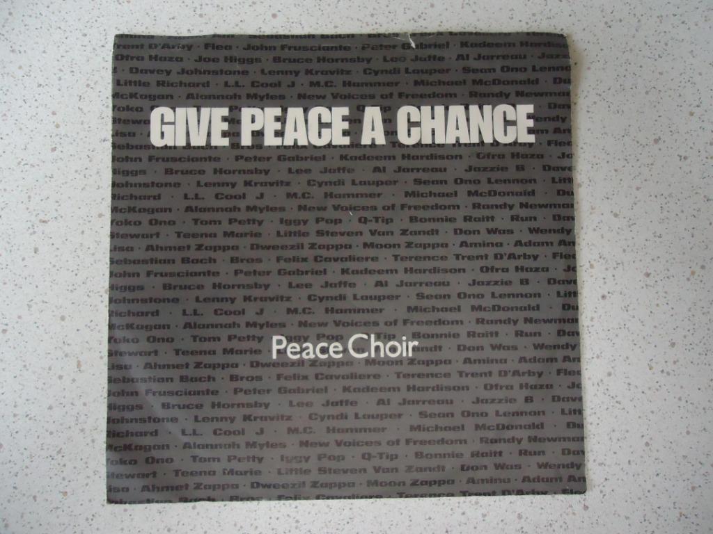 Part 126 - Single van "Peace Choir" Give Peace A Chance anno, CD & DVD, Vinyles Singles, Enlèvement ou Envoi, Utilisé, Religion et Gospel