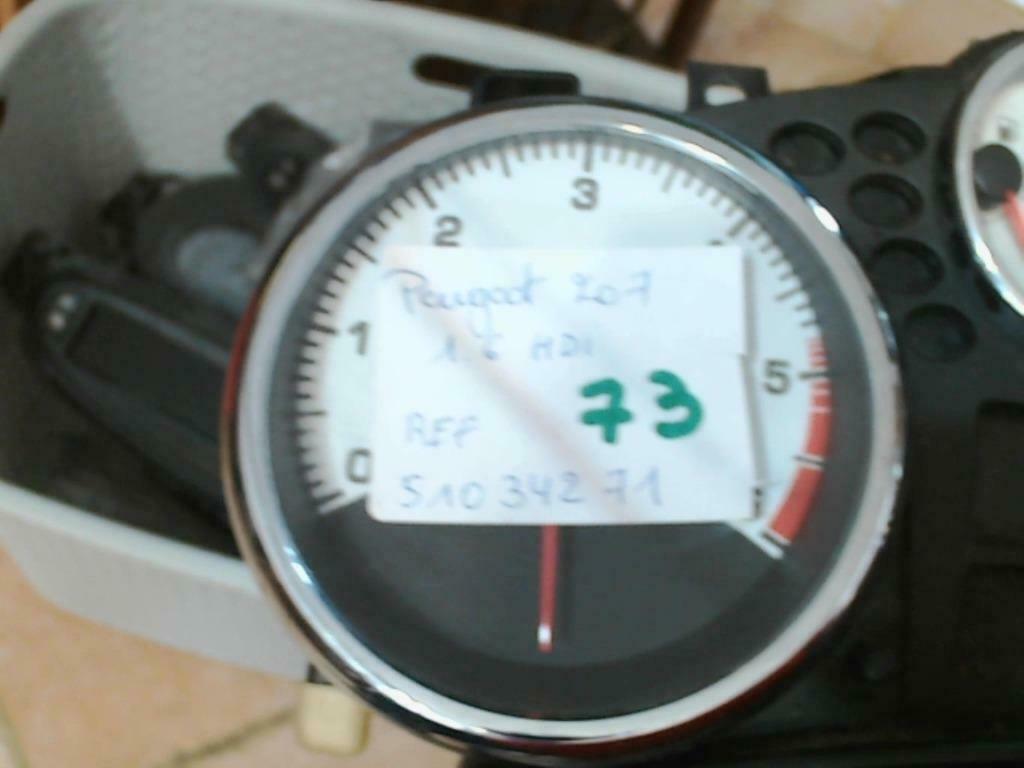 Compteur Peugeot 207 1.6HDi 9666749180 (73), Enlèvement ou Envoi, Utilisé, Peugeot