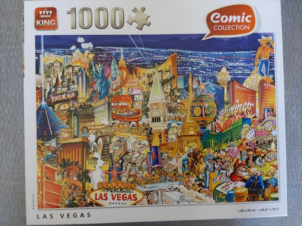 Puzzle 1000 pièces, Enlèvement ou Envoi, Comme neuf